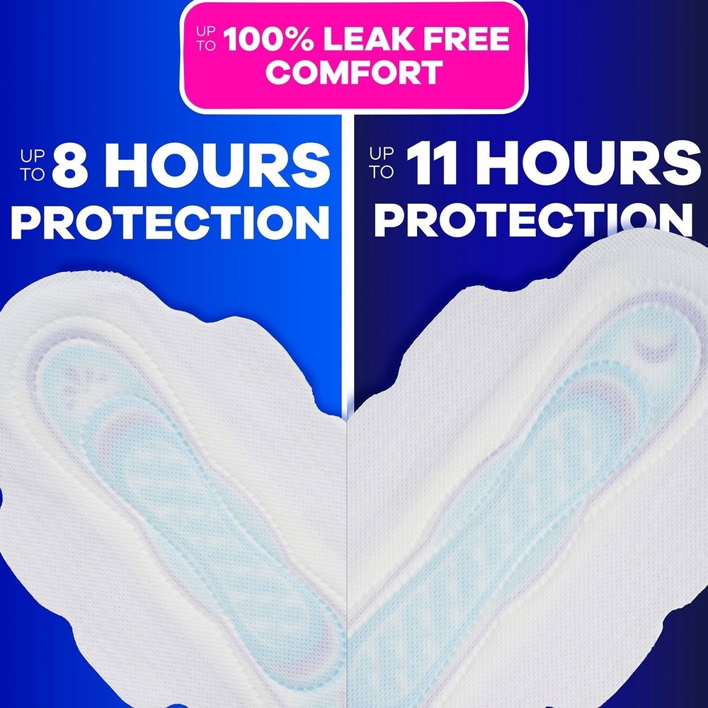 Always Ultra Thin Pads Duo Pack, 74 ct.