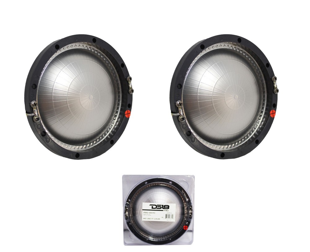 4" VCL Universal Titanium Replacement Diaphragm for PRO-D4/PRO-D4VC Pair DS18