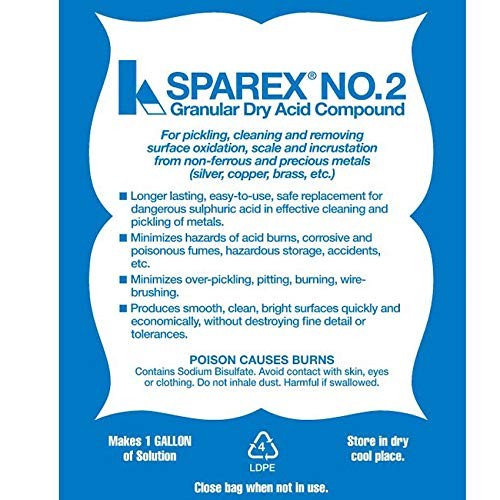 Pickling Compound Sparex 2-1/2 lb Bag