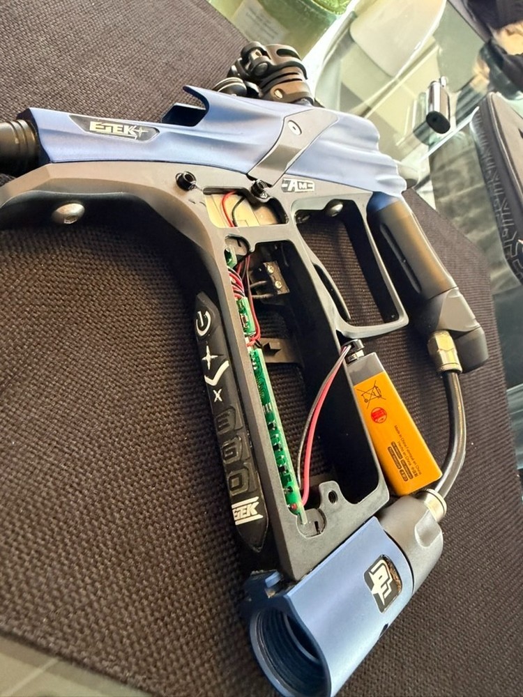 MINT Planet Eclipse Etek 4 AM Blue/Black - USED ONCE - Complete C/M/S Bundle