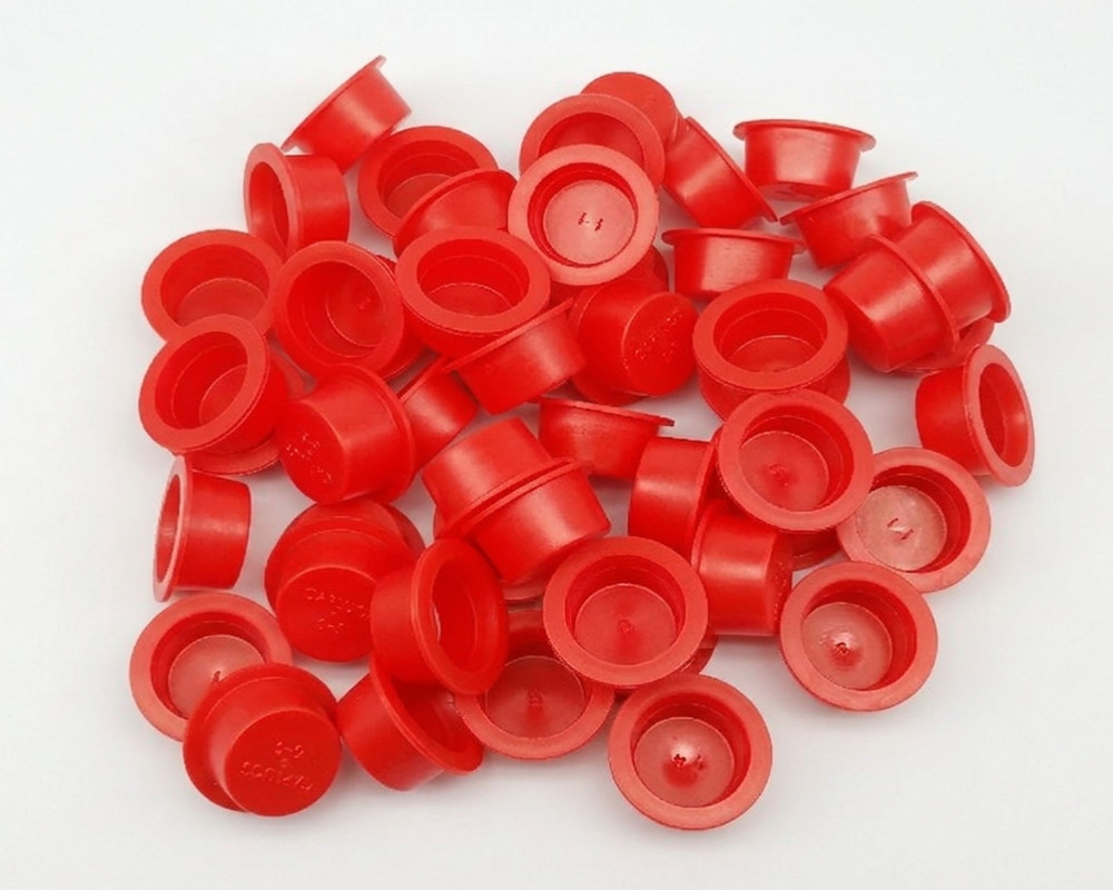 100pc 9/16" Plastic Fireworks Plugs End Caps For Pyro Tubes  Crafts Salute