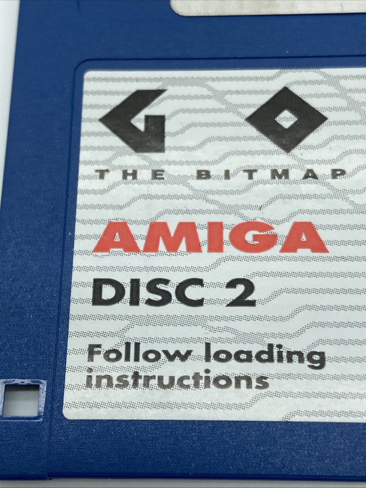 Gods The Bitmap Brothers - Commodore Amiga 2 Only HTF VTG PC Floppy Untested