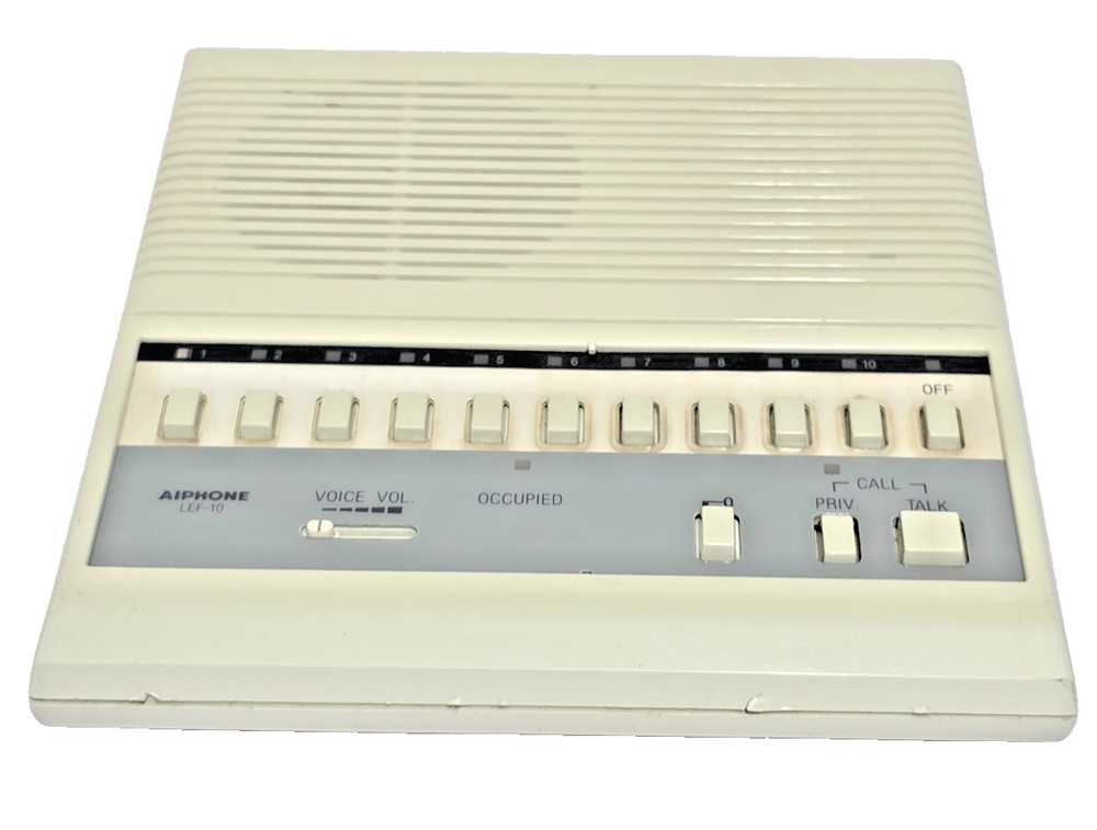 Aiphone Open Voice Selective Intercom LEF-10 10-Call Master Station