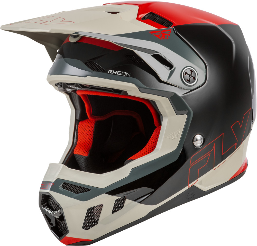 Formula For Cc Glide Helmet Black/Red/Grey Sm