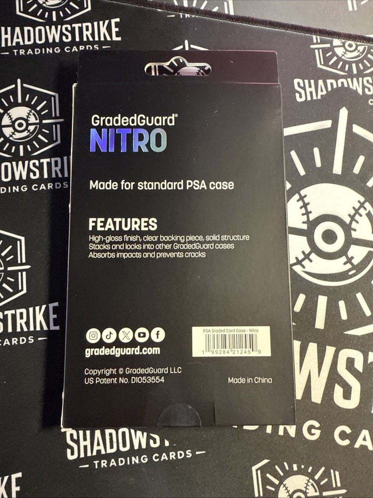 GradedGuard PSA Graded Card Case Guard Protector Nitro Limited Edition