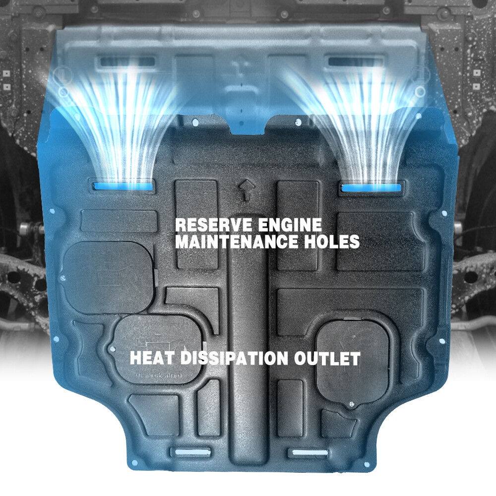 For Toyota C-HR 2019-2021 Under Engine Splash Guards Front Engine Mud Flaps