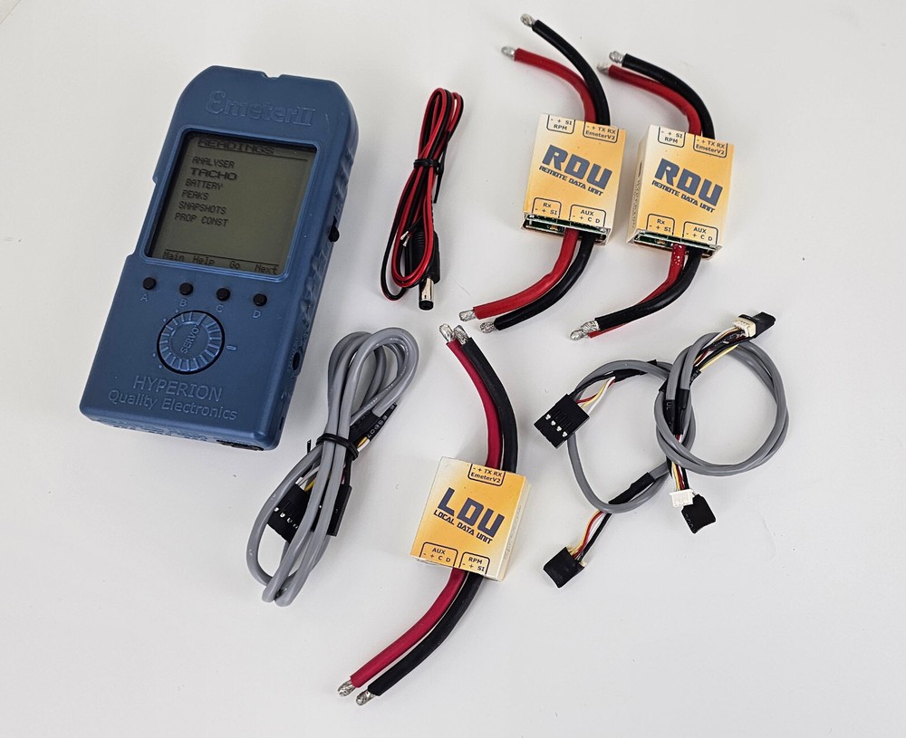 Hyperion Emeter2 Prog, Analyzer, Servo Driver, Tacho +2 Temp Sensors & 3 Loggers