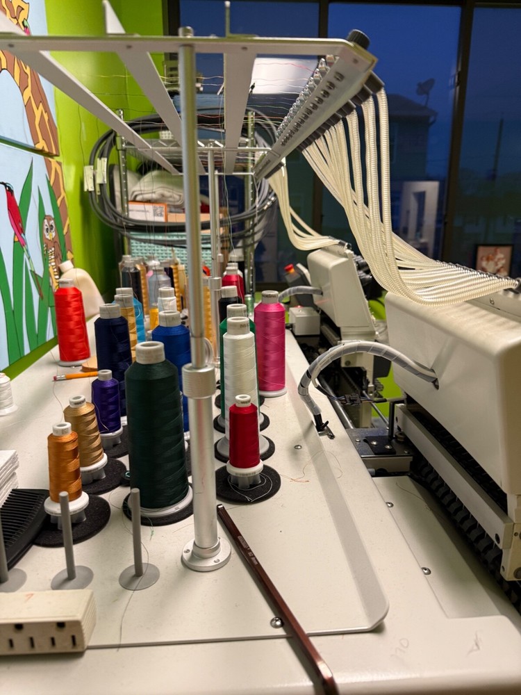 embroidery machine commercial