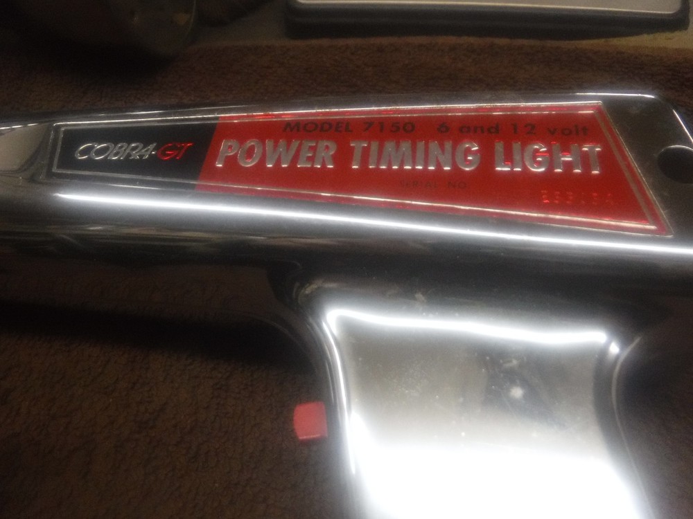 Cobra GT Model 7150 6 And 12 Volt Timing Light Used