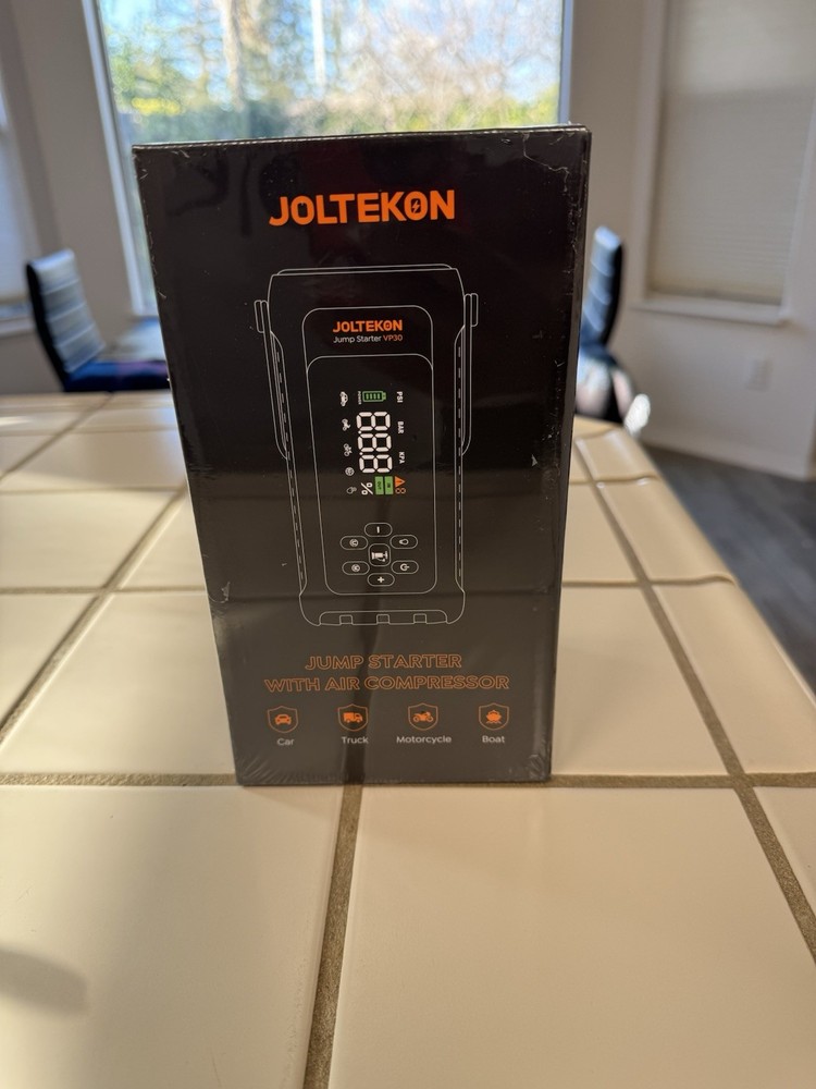 New Joltekon Jump Starter With Air Compressor