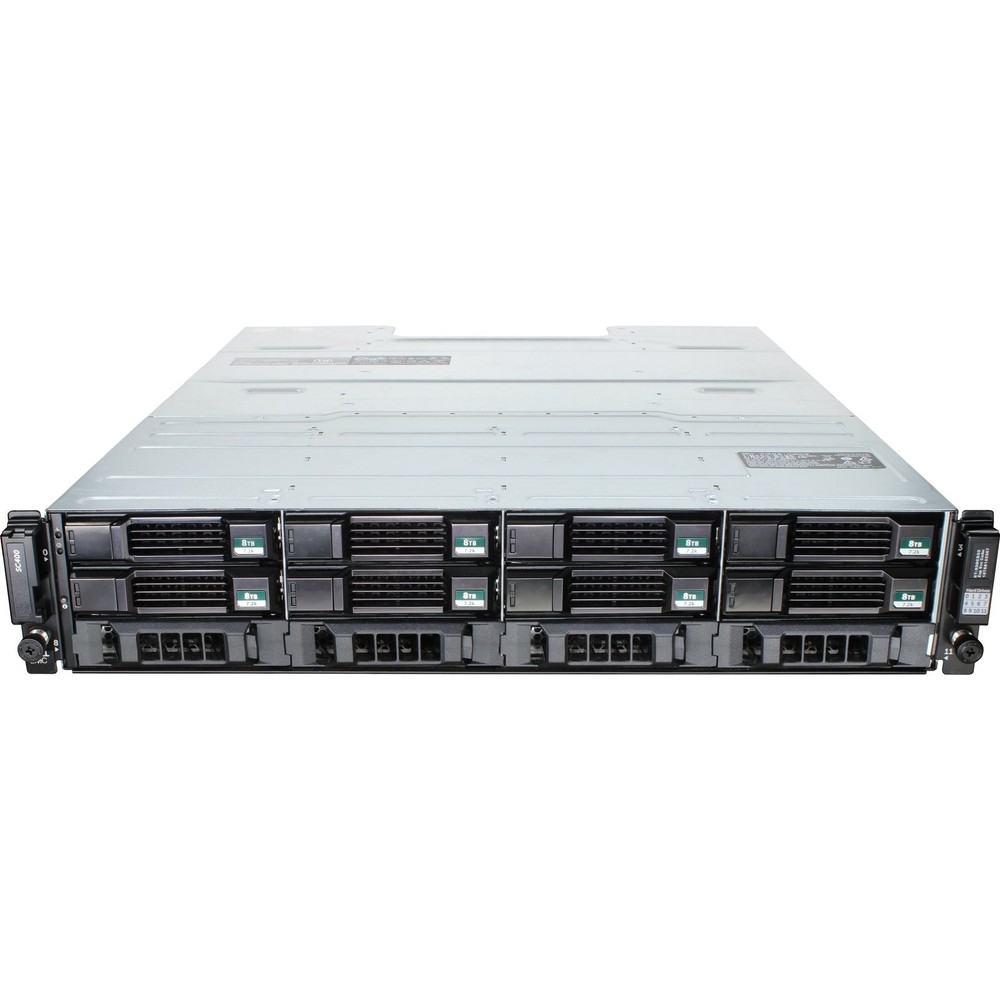 Dell EMC Compellent SC400 Storage Expansion Array 8x 8TB SAS