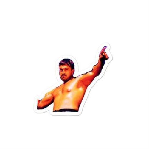 Shirtless Shaan Cutout Sticker