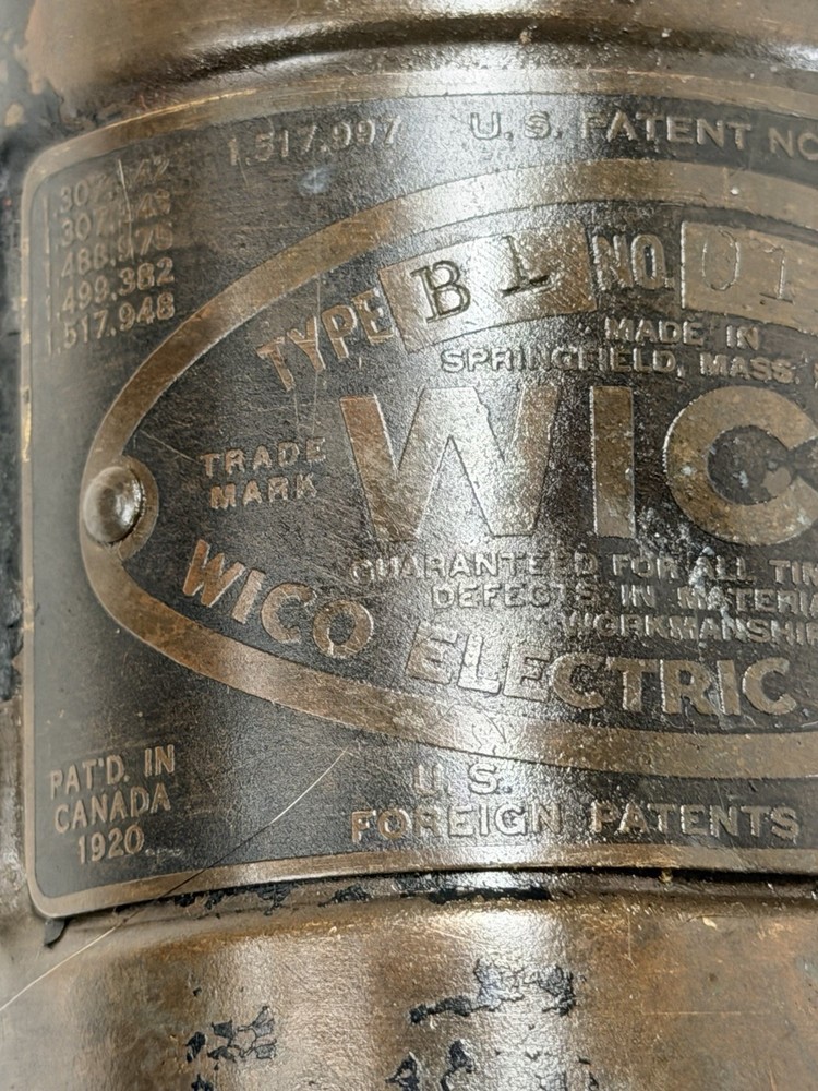 WICO B1 Magneto PARTS