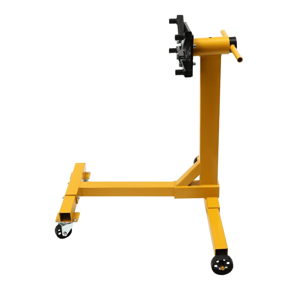 Carbon Steel Rotating Engine Stand, 360° Head, 1000 lbs Load Capacity