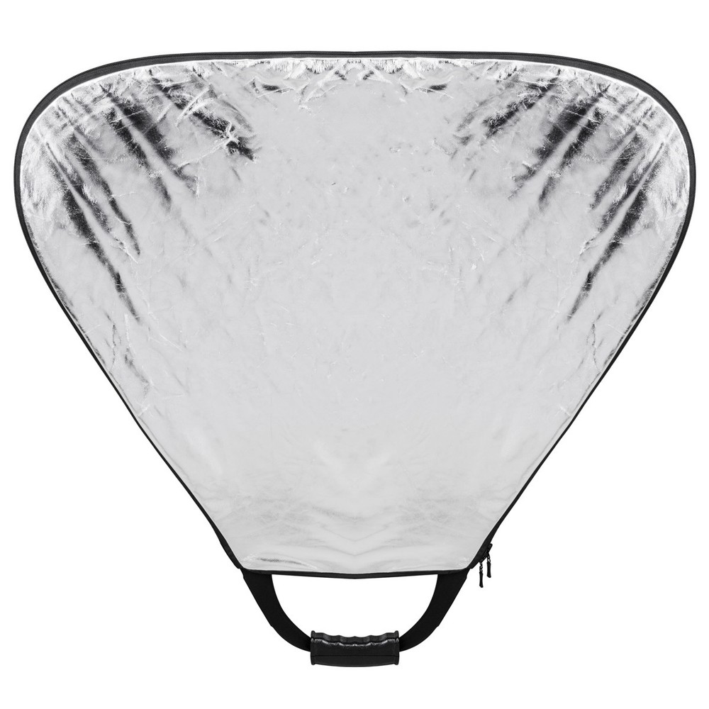 Glow 5-in-1 Collapsible Triangle Reflector with Handle (30")
