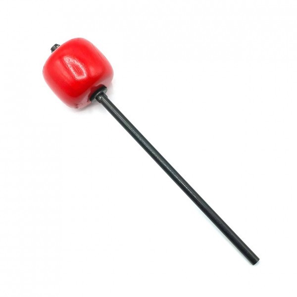 Danmar Red Hardwood Beater, Black Shaft