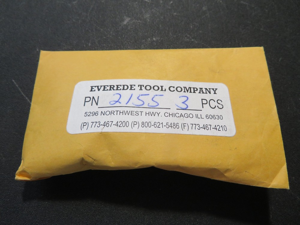 3 pcs EVEREDE TOOL 2155 Boring Holders Replacement Clamps USA