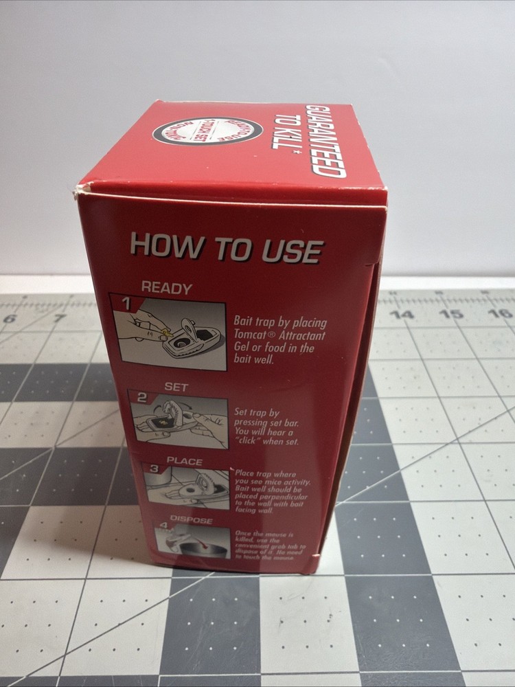 Tomcat Press 'N Set Mechanical Mouse Trap (2-Pack) Tomcat