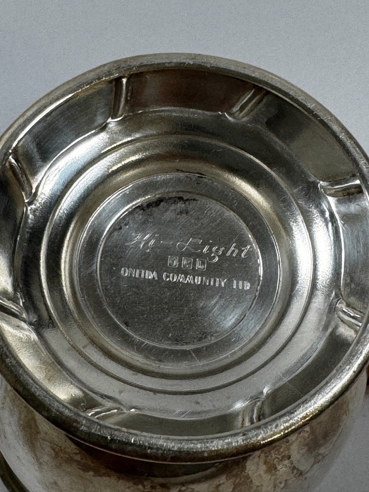 Oneida Silver Plated Pitcher 4in Tall