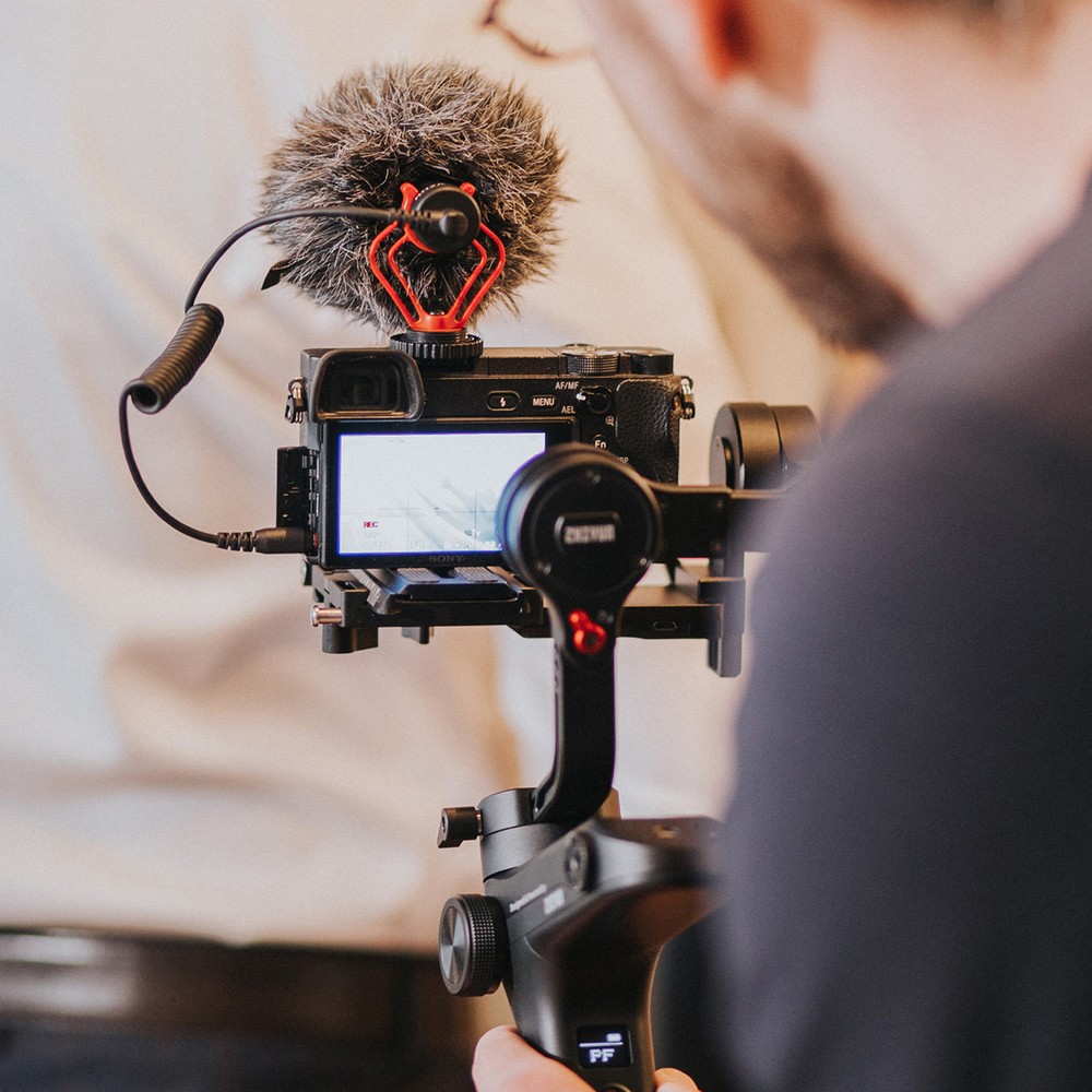 Technical Pro Condenser Compact on-camera Microphone, for Vlogging w Smartphones