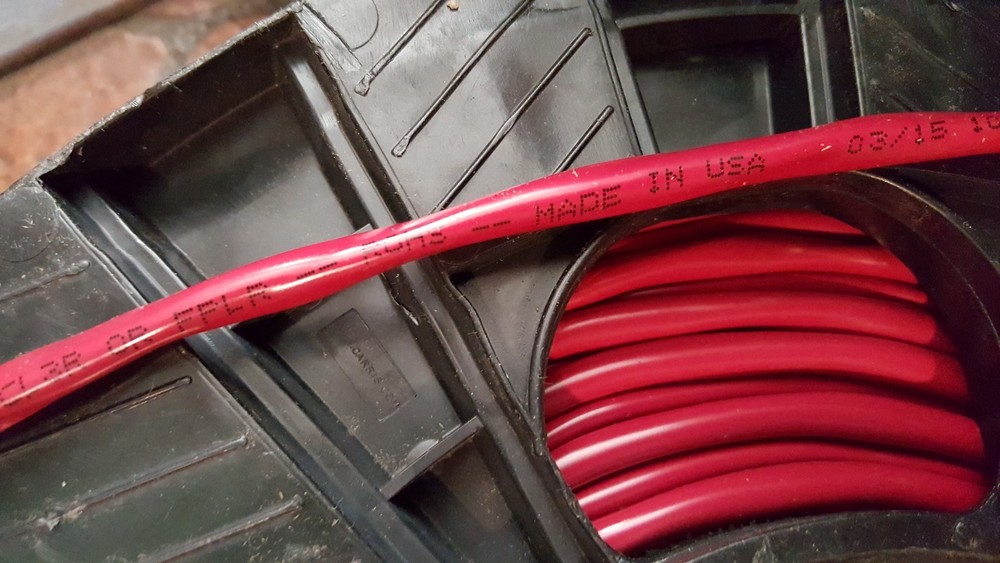 Carol E2542S 12/2C Solid Shielded Riser Red Alarm Cable Wire FPLR/CL3R /50ft