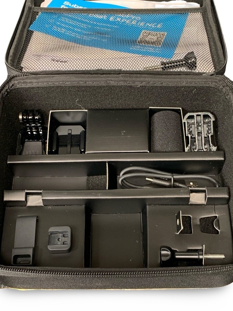 GoPro HERO 12 Black Creator Bundle with Volta ACTV1 – Full Accessories – Used