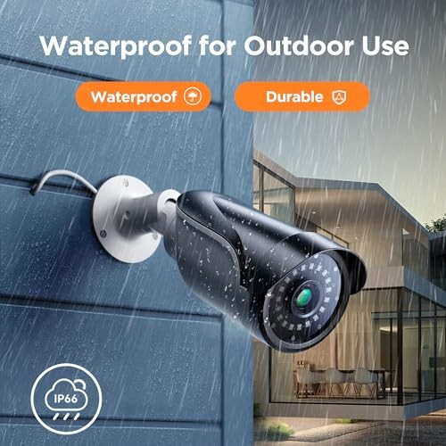 080P Long Range Bullet Security Camera for DVR, Weatheproof for 1