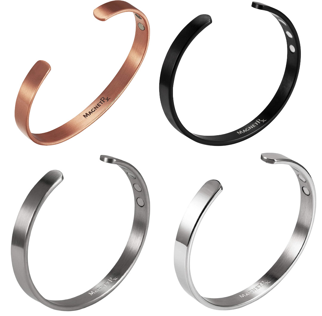 Magnetrx Copper Magnetic Bracelet Arthritis Pain Therapy Cuff Bangle Unisex