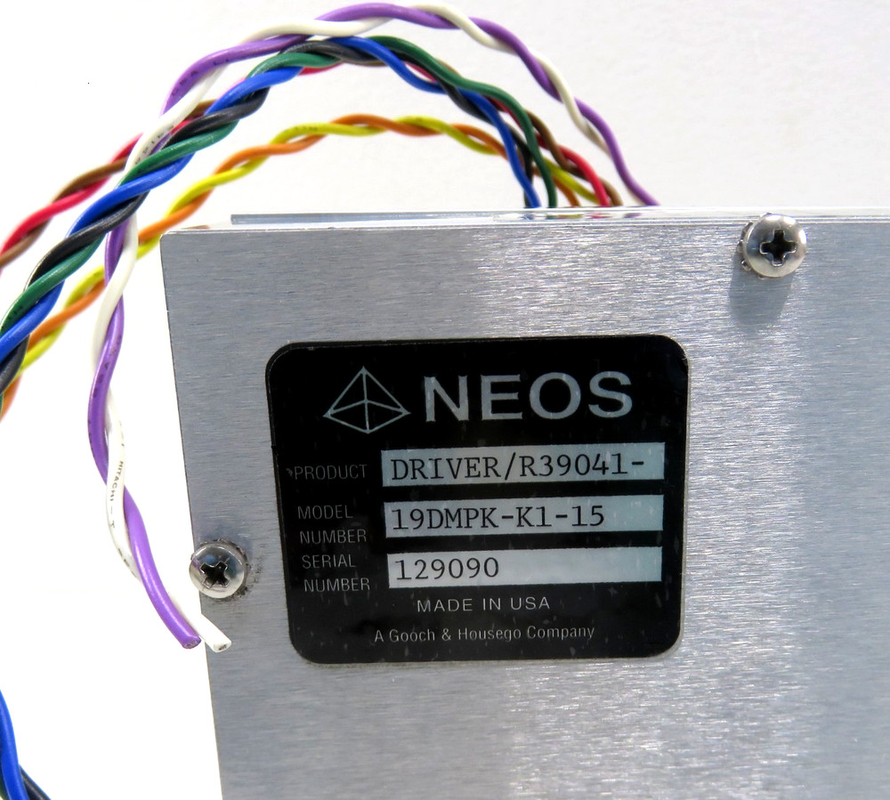 Neos 19DMPK-K1-15 Laser Driver Assembly
