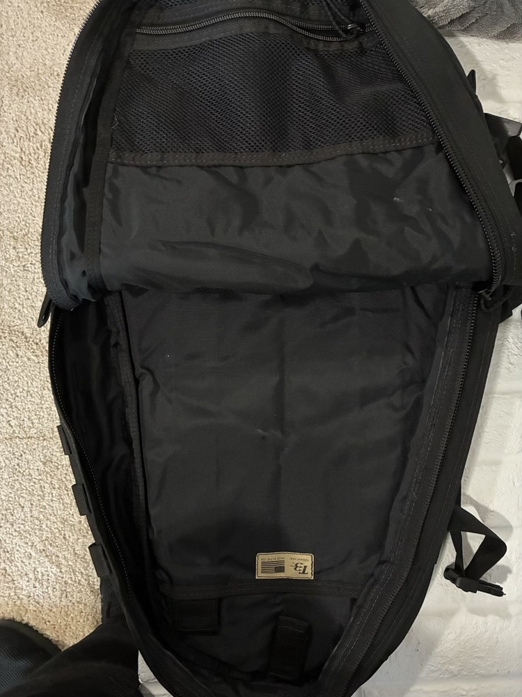T3 - 3 Day Hydration Backpack - Black - Used/Good Condition