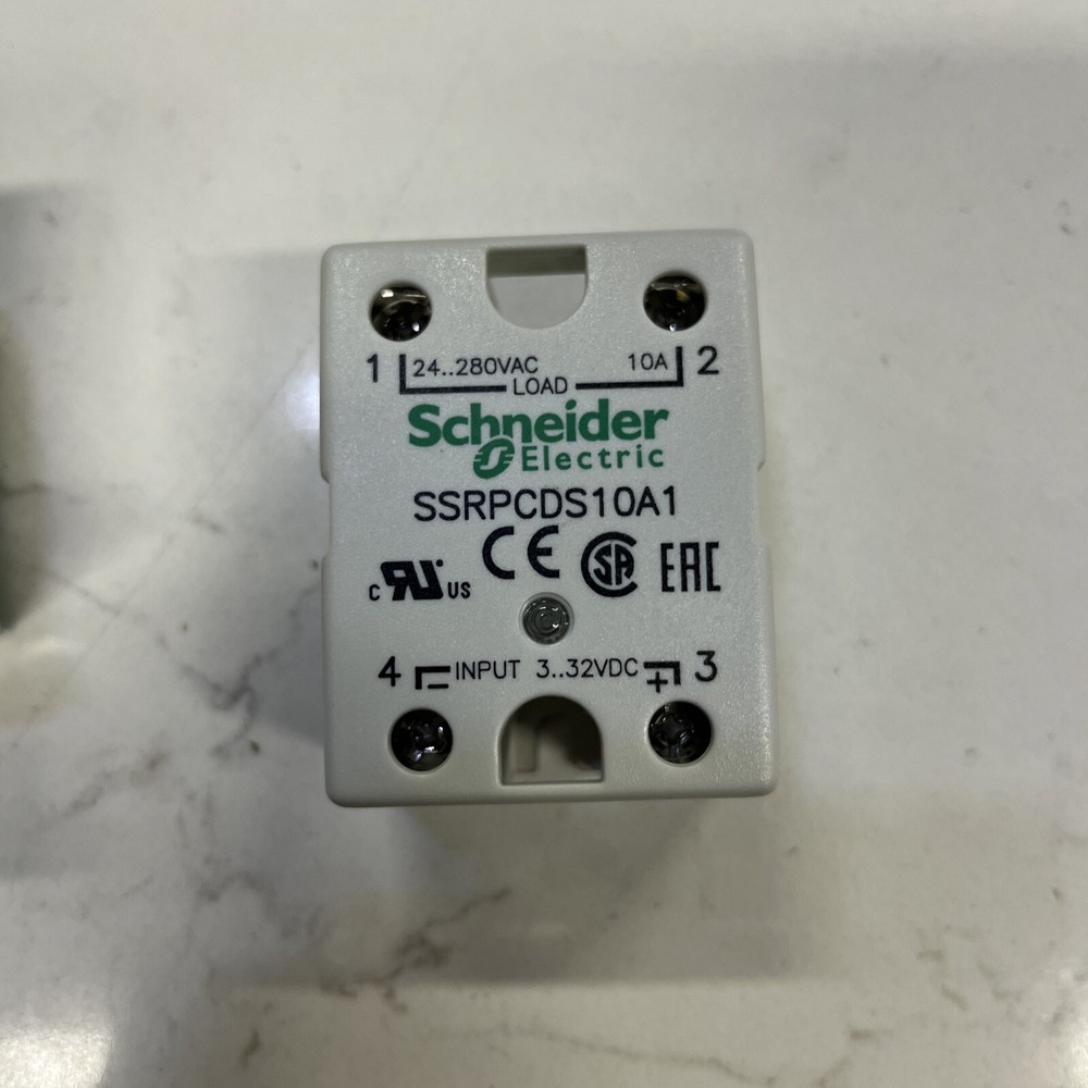 Schneider SSRPCDS10A1 Zelio Solid State Relays Contact - Panel Mounting