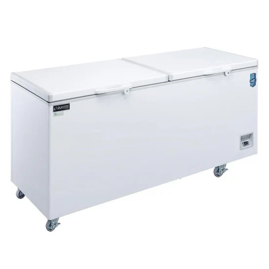 59" Solid White Commercial Chest Freezer