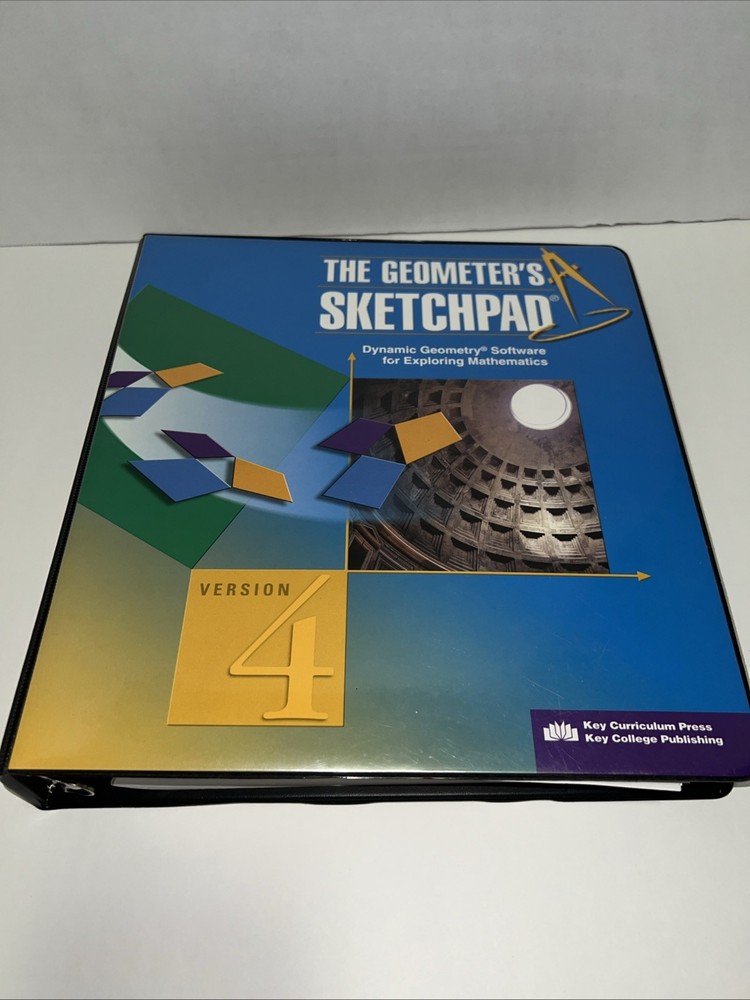 NOS Geometer's Sketchpad Version 4 Cd-Rom, Walkthrough Guide No CDs