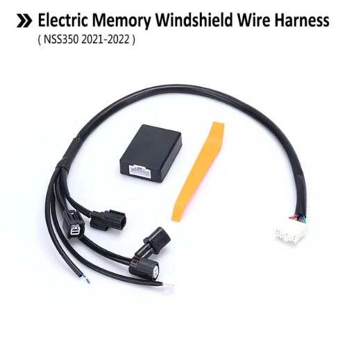 Automatic Memory Lifting Lower Windscreen Line Wire Harness For Honda NSS350