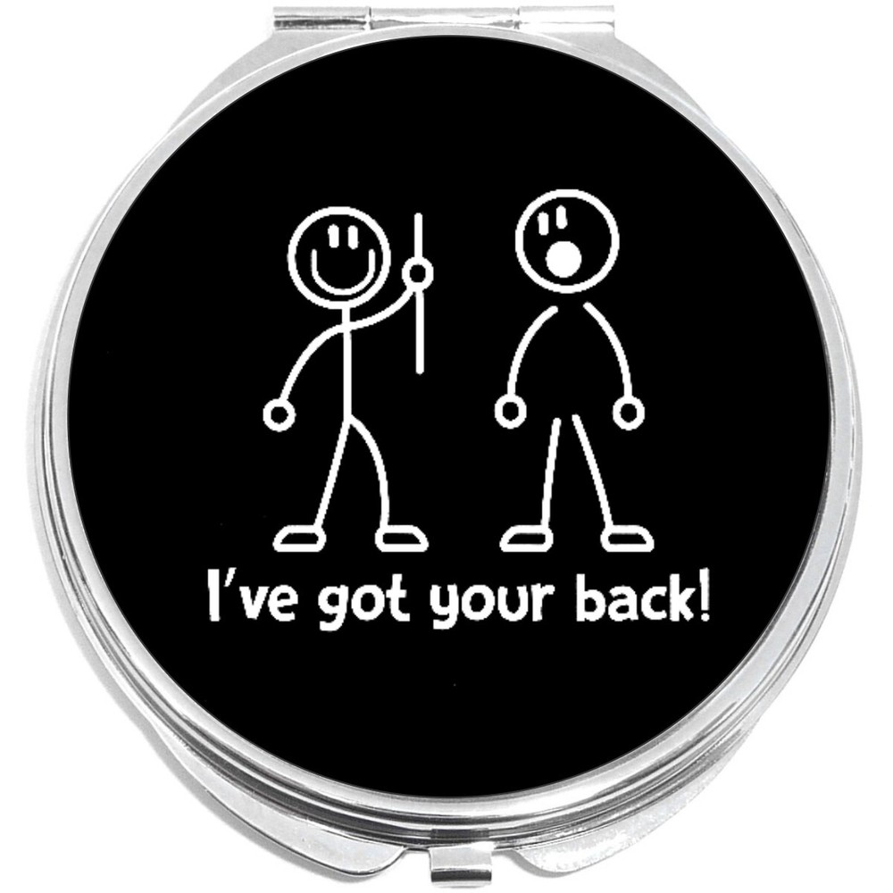I've Got Your Back Compact with Mirrors - Perfect for your Pocket or Purse