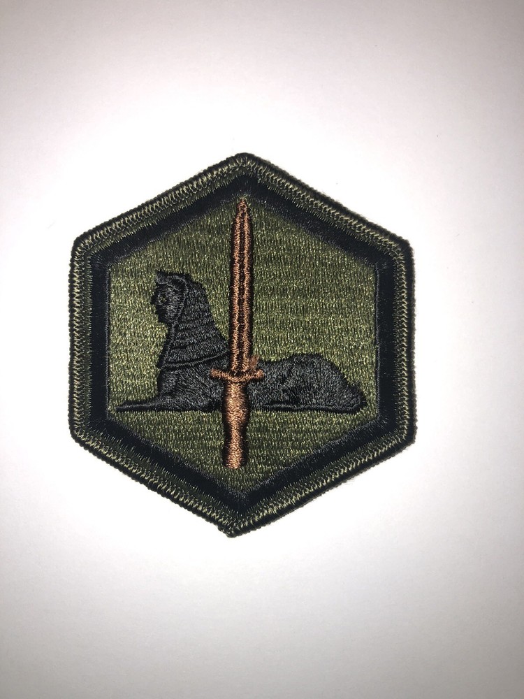 66th Military Intelligence Brigade Subdued U.S. Army Shoulder Patch