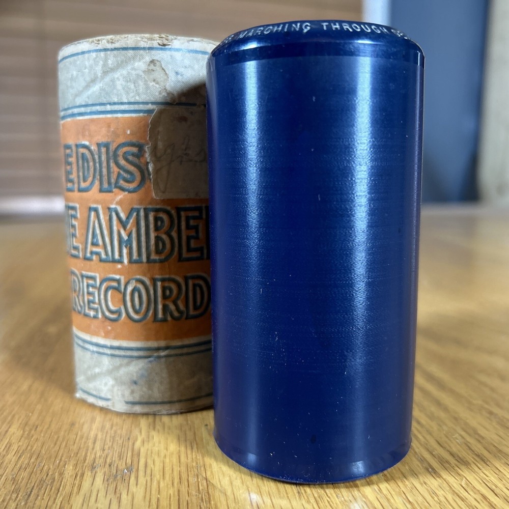 Edison Cylinder Record Marching Through Georgia 1888 Harrison Untested
