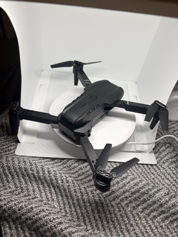 Drone Pro 4K Dual Camera Quadcopter, Screen Remote, Optical Flow, Foldable, Bla…