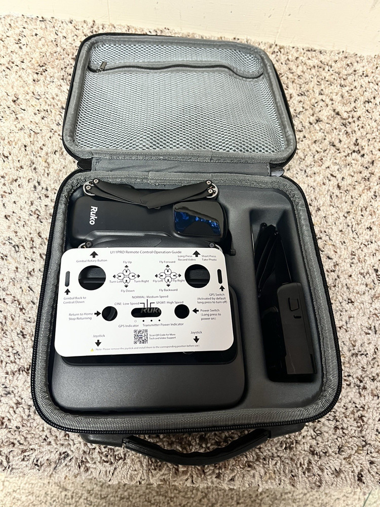 Ruko U11PRO 4K Camera Pro Drone - Black