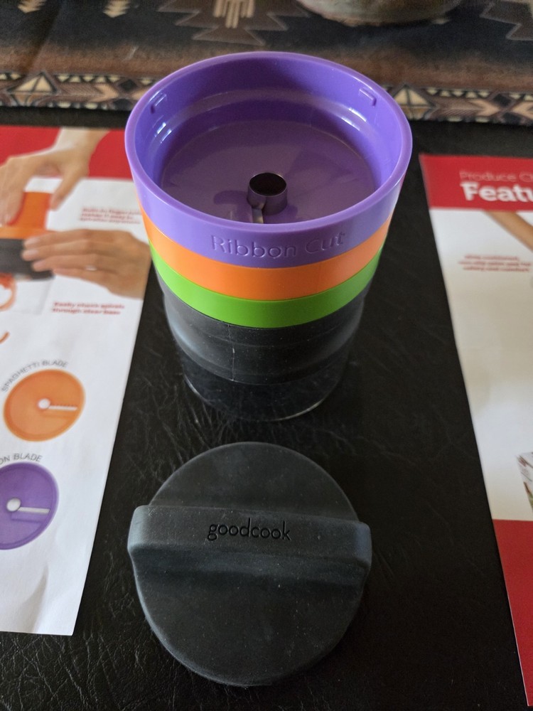 Goodcook Touch Produce Chopper And Handheld Spiralizer