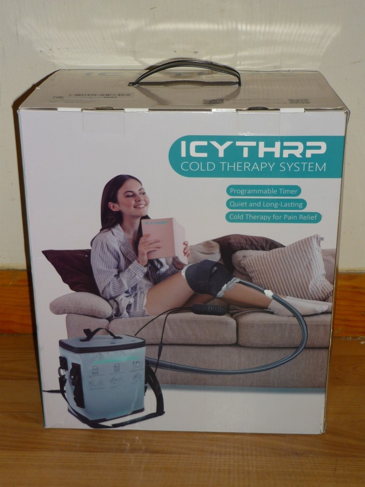 NEW ICYTHRP COLD THERAPY MACHINE WITH PROGRAMMABLE TIMER, PORTABLE ICE MACHINE
