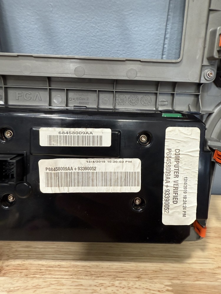 Genuine Mopar Vehicle Feature Controls Center Stack 68458009AA OEM Temperature