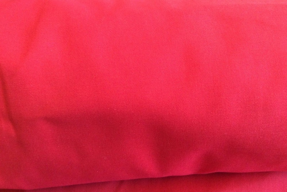 RED COTTON TWILL-66"W--BY THE YARD