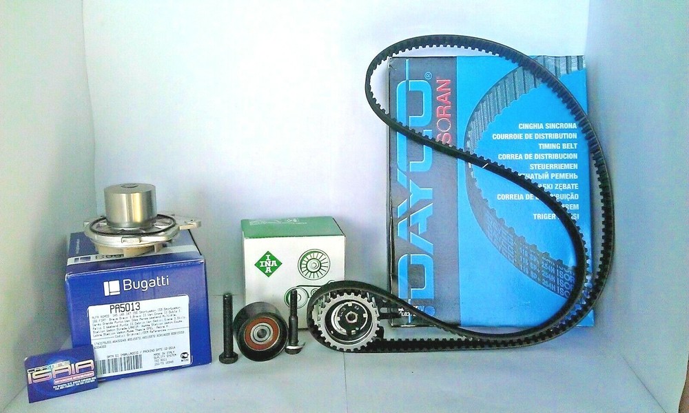 DISTRIBUTION KIT + WATER PUMP + C. SERVICES FOR ALFA ROMEO 159 2.0JTDM KW100 ...