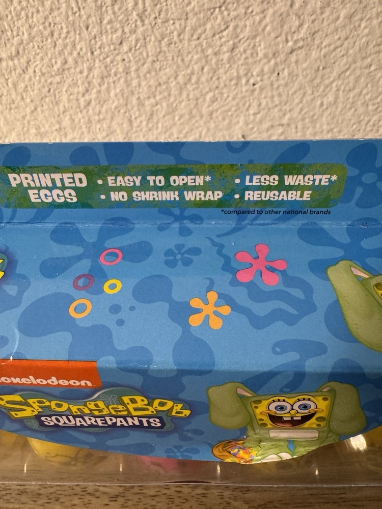 SpongeBob SquarePants Candy Filled Easter Eggs 2025