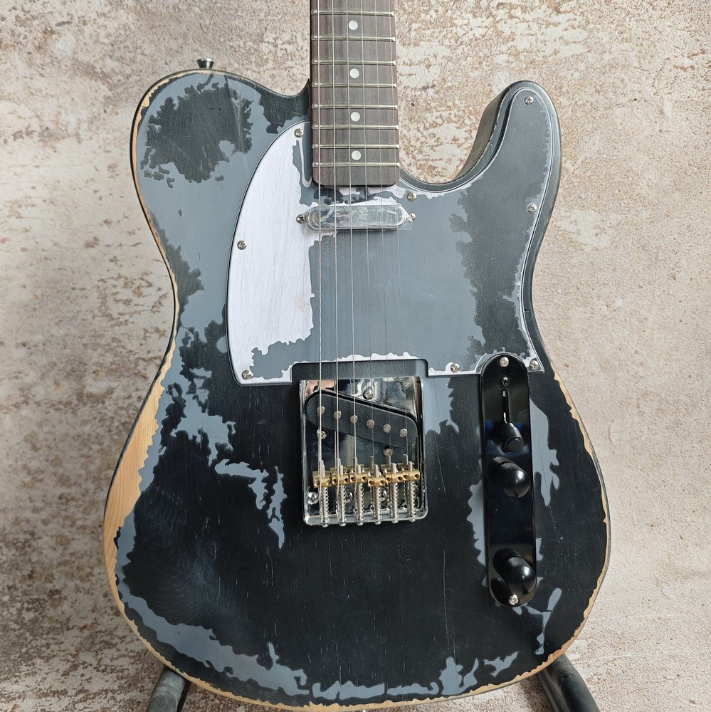 Professional Electric Guitar: TL Custom 6-String S Pickup & Fixed Bridge