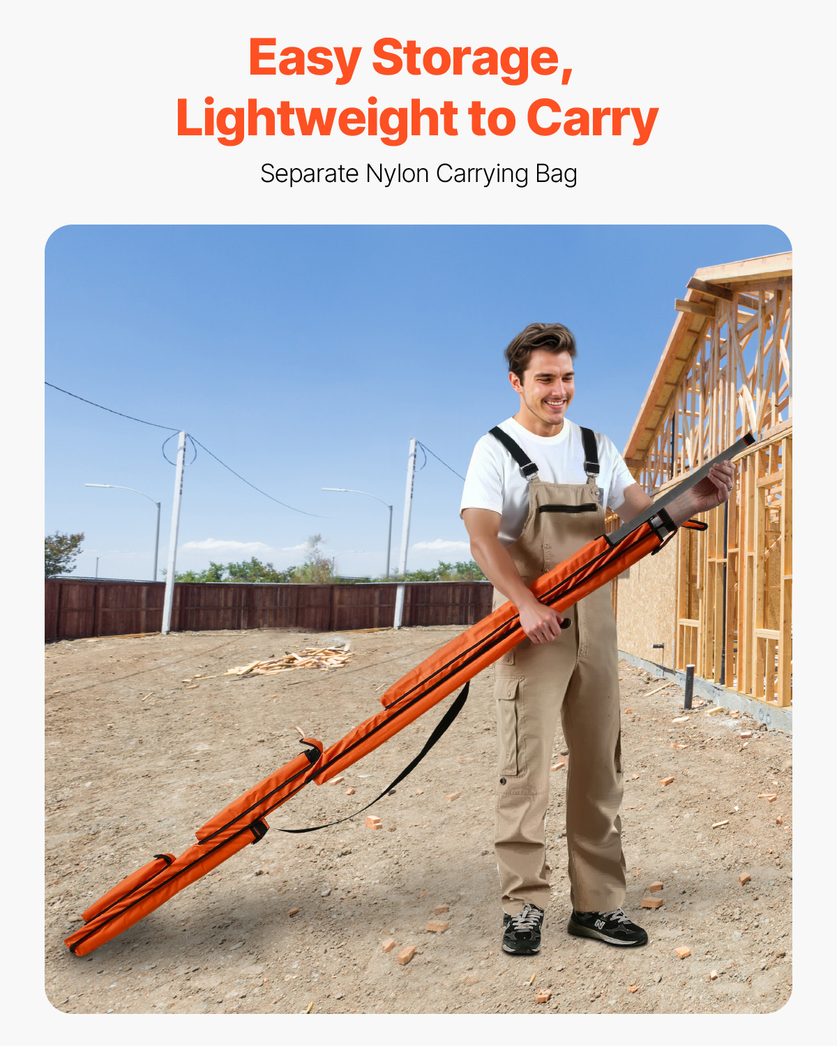 VEVOR 6PCS Magnetic Torpedo Level 78/48/32/24/16/10" Box Leveler Bubble Vials