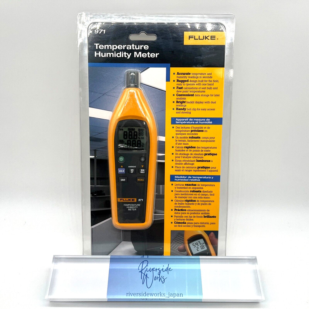 Fluke 971 Temperature Humidity Meter New