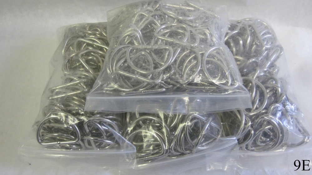 375 Pack 1-7/8" D Rings for Straps Purses Sewing