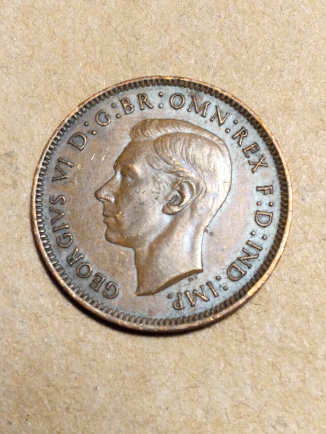 1943 Great Britain Farthing
